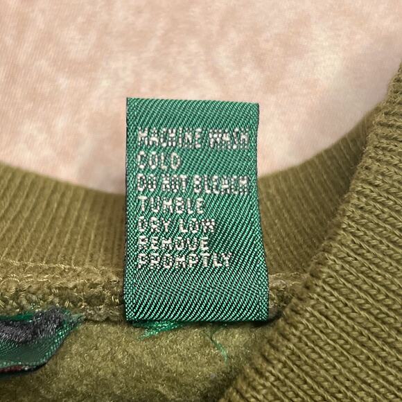 Vintage American Eagle Wilderness Park Protected Wildlife Embroidered Sweater - Picture 5 of 6